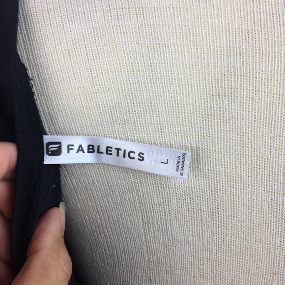 Fabletics twist back shirt. Open back shirt - Picture 8 of 8